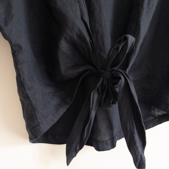 SIR the label Navy Open-Back Blouse - Picture 4 of 12